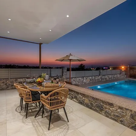 Private Karydia With Private Pool Villa