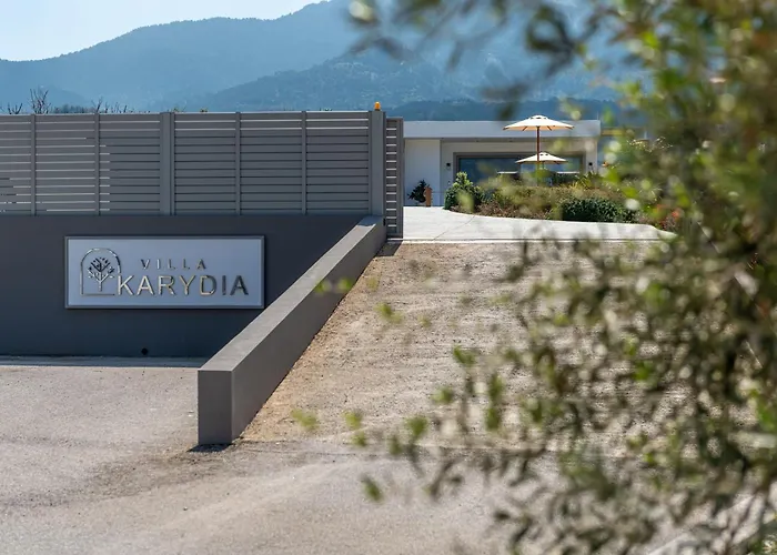 Private Karydia With Private Pool Villa